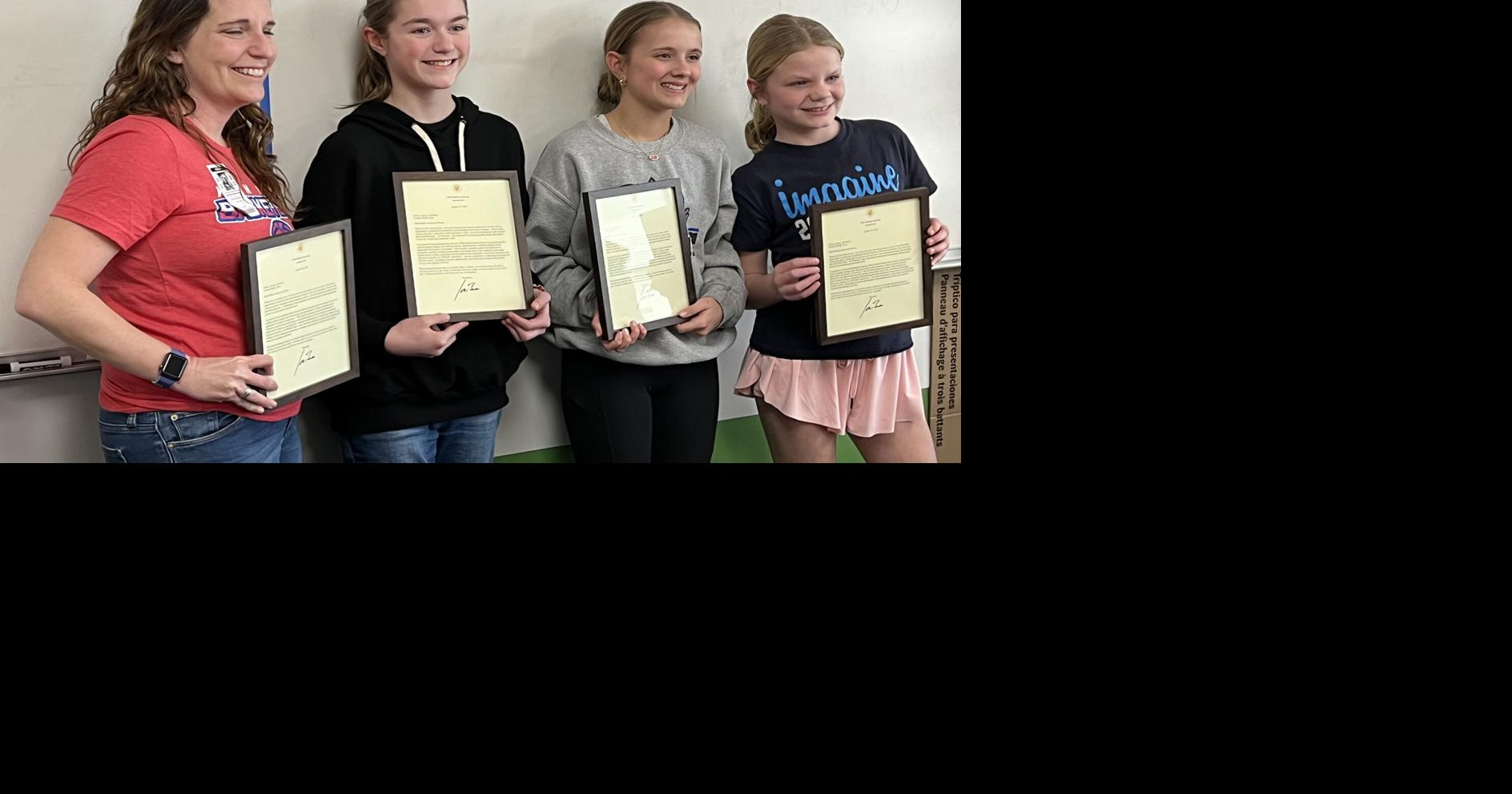 Kirn students receive letter from Pres Biden about equal pay