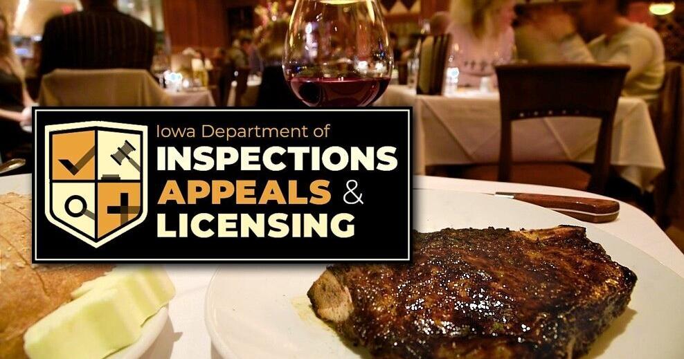 Iowa restaurant inspection update: Green slime, moldy meat, unlicensed eateries - Vimarsana News