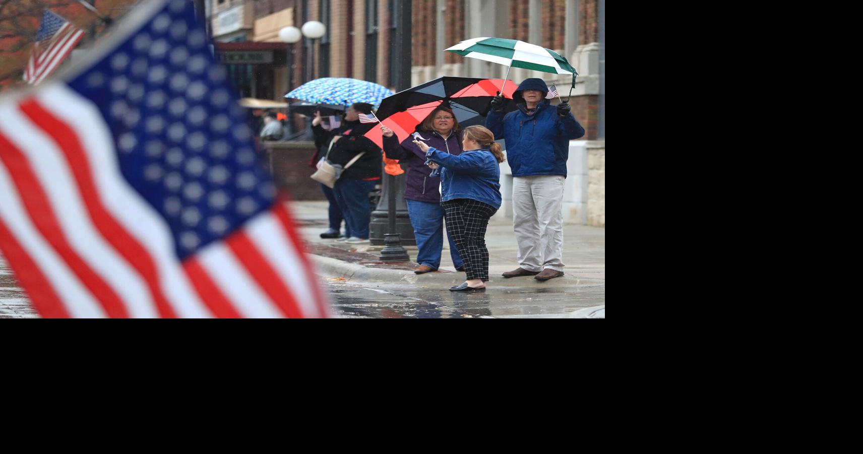 The Council Bluffs Veterans Day Parade must go on — rain or shine