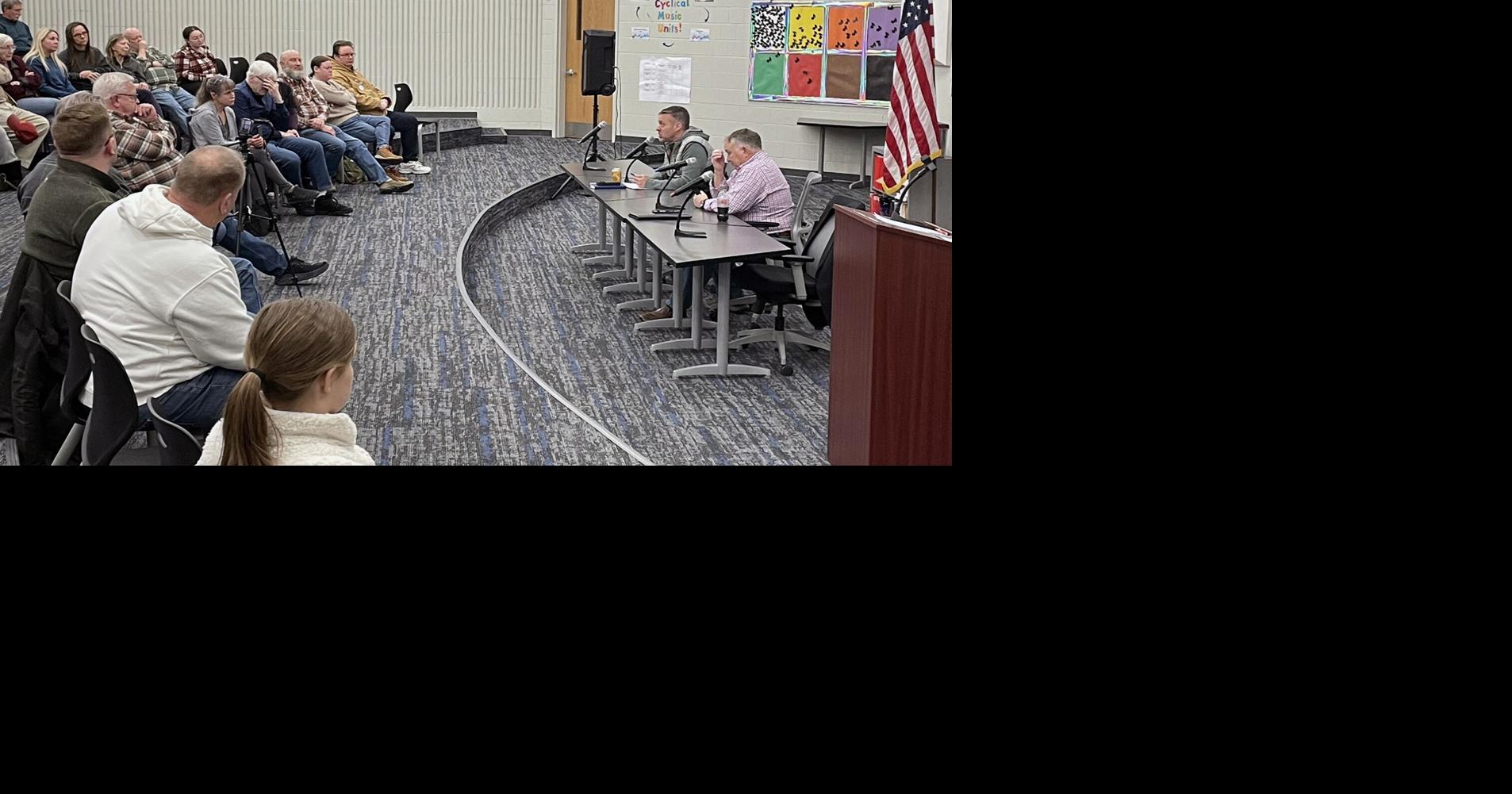 Local legislators field questions from the public