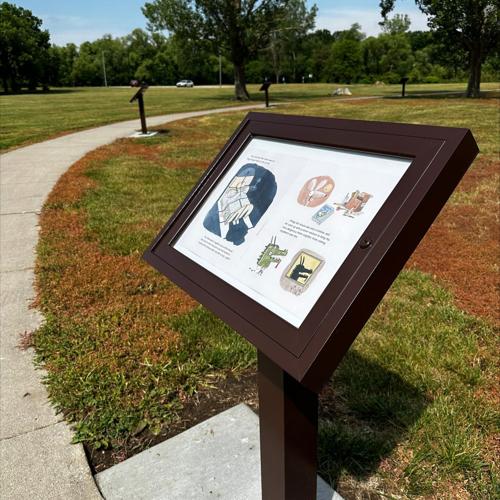Take a stroll with a book with Papillion's new StoryWalk