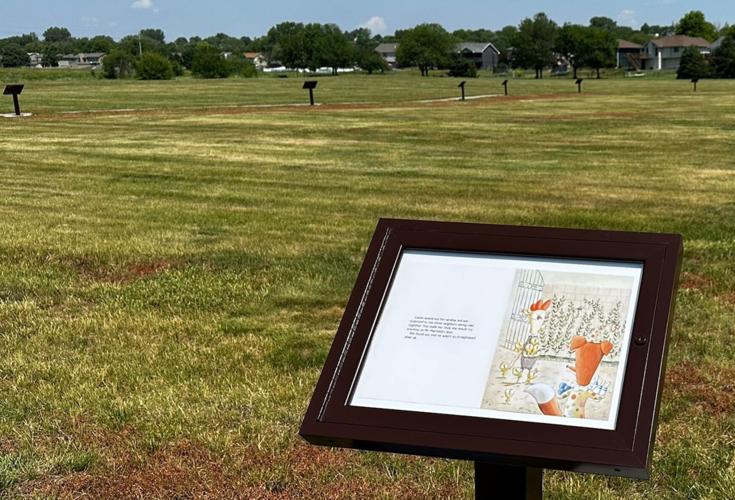 Take a stroll with a book with Papillion's new StoryWalk