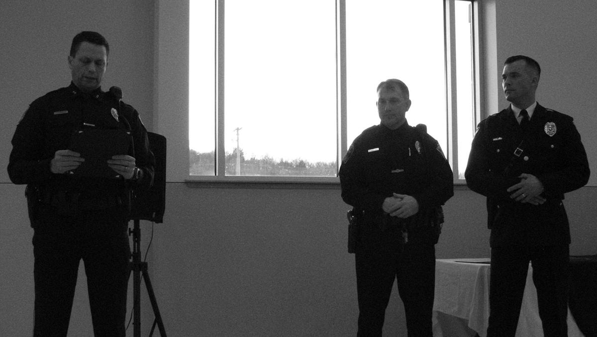 Bluffs officers honored for lifesaving actions, dedicated service