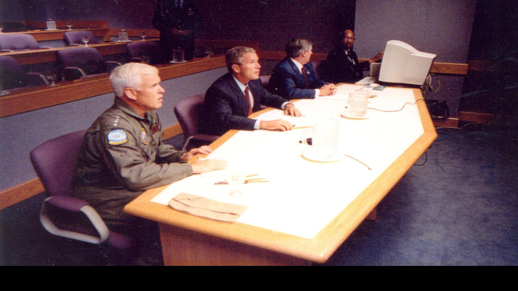 President Bush Made Key 9 11 Decision Inside An Offutt Air Force Base Bunker Local News Nonpareilonline Com