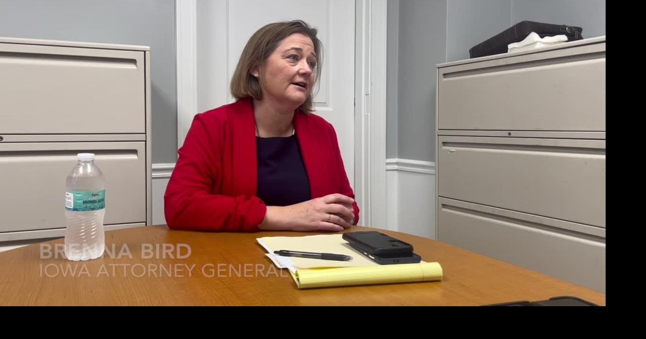 Iowa Attorney General Brenna Bird talks about shutting down crypto ATM scammers