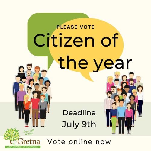 Chamber plans for Citizen of the Year, Gretna Days parade
