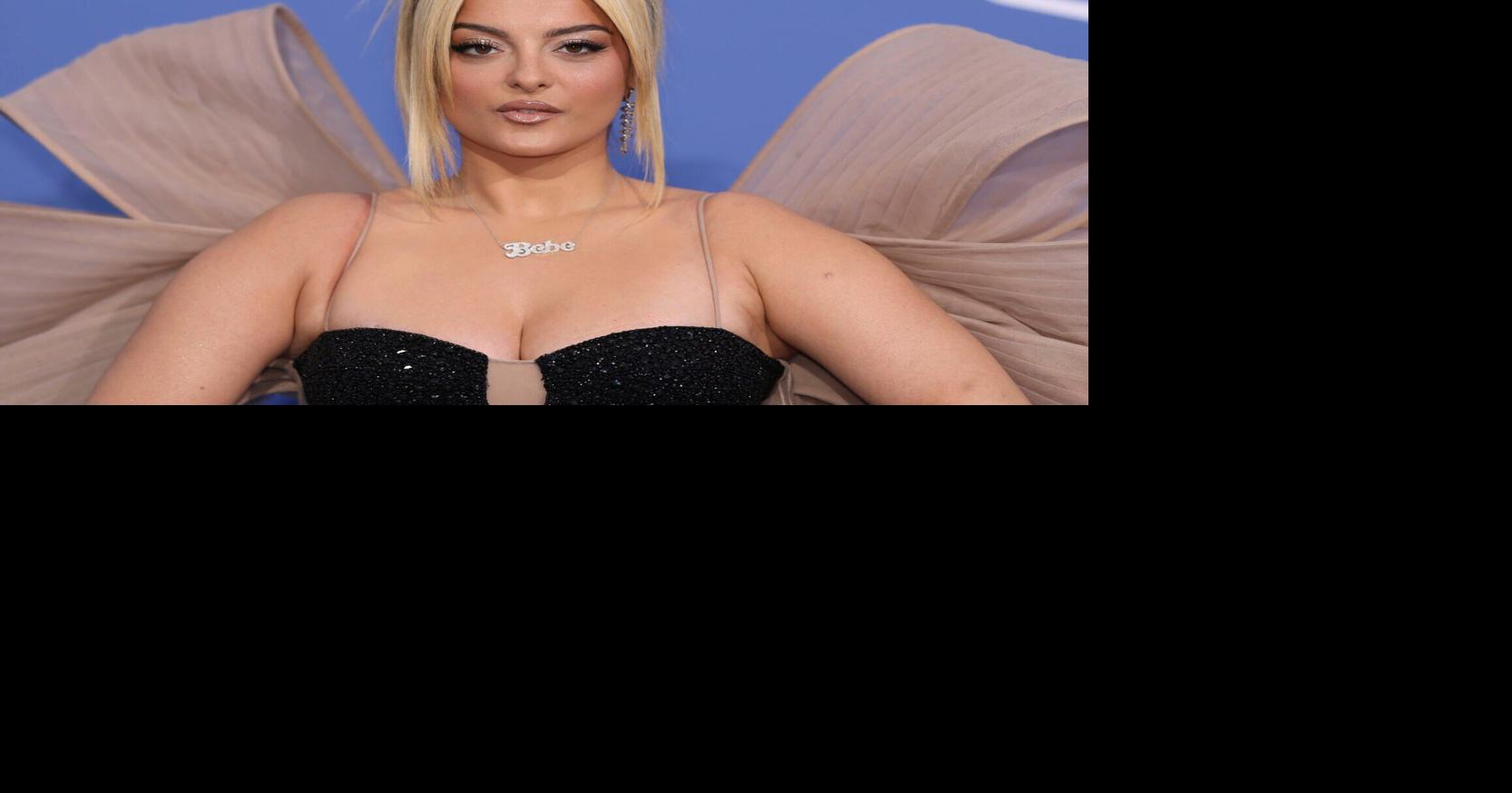 Singer Bebe Rexha says she's OK after being hit in the face on stage by thrown phone