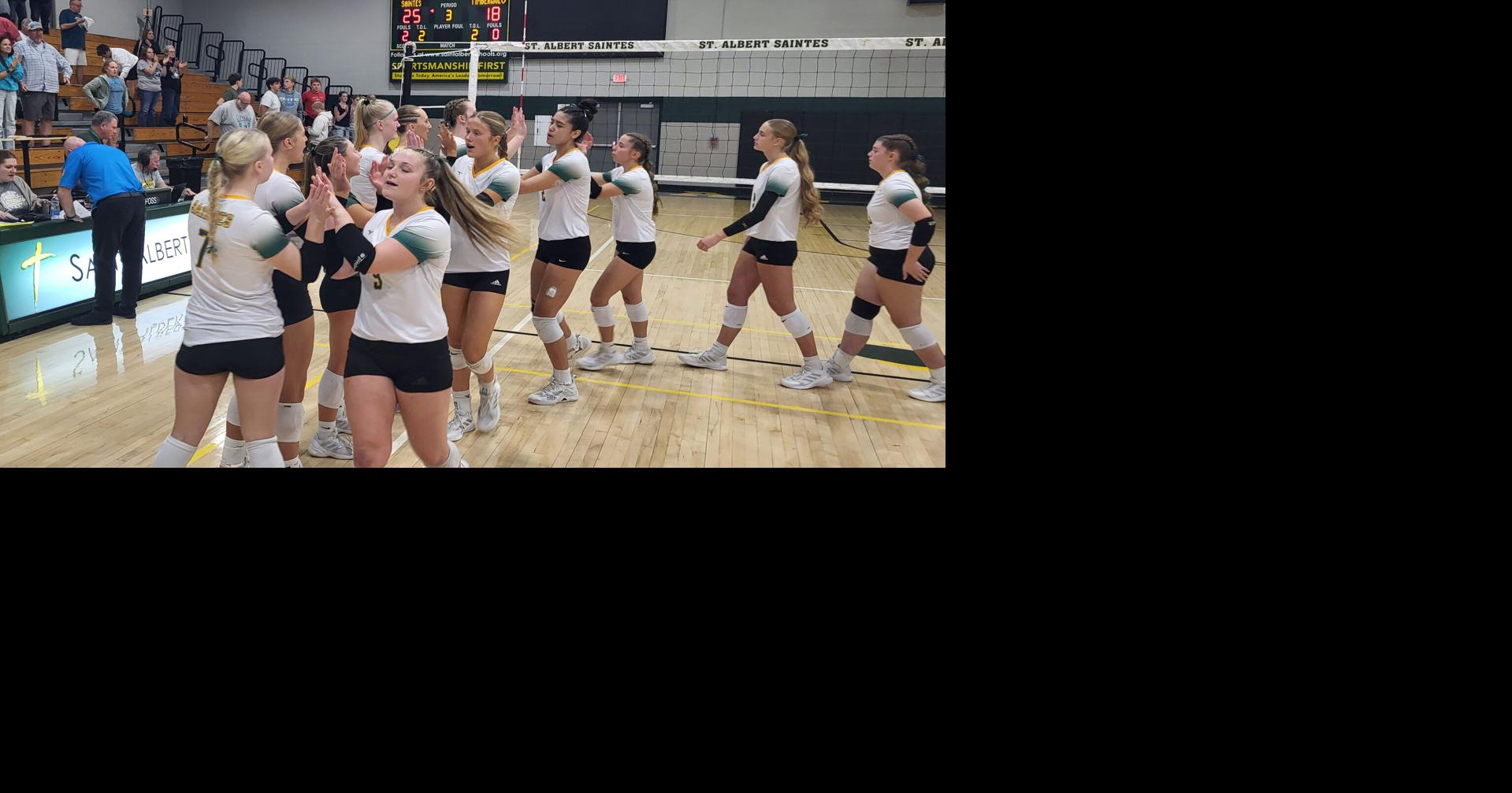 St. Albert volleyball dominates Southwest Valley to advance to Red Oak