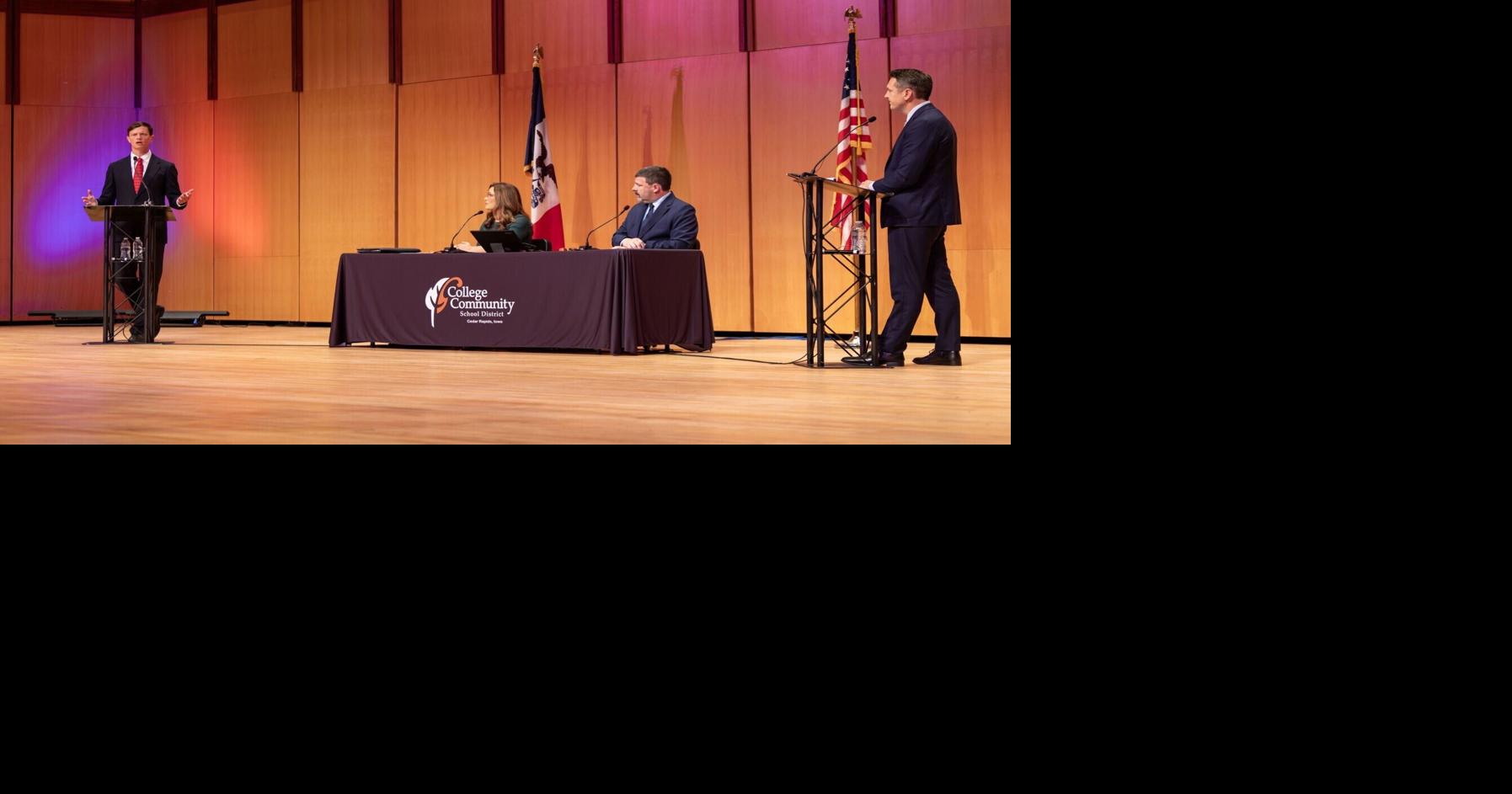 Zach Lahn, Rob Sand face off in final debate before Election Day