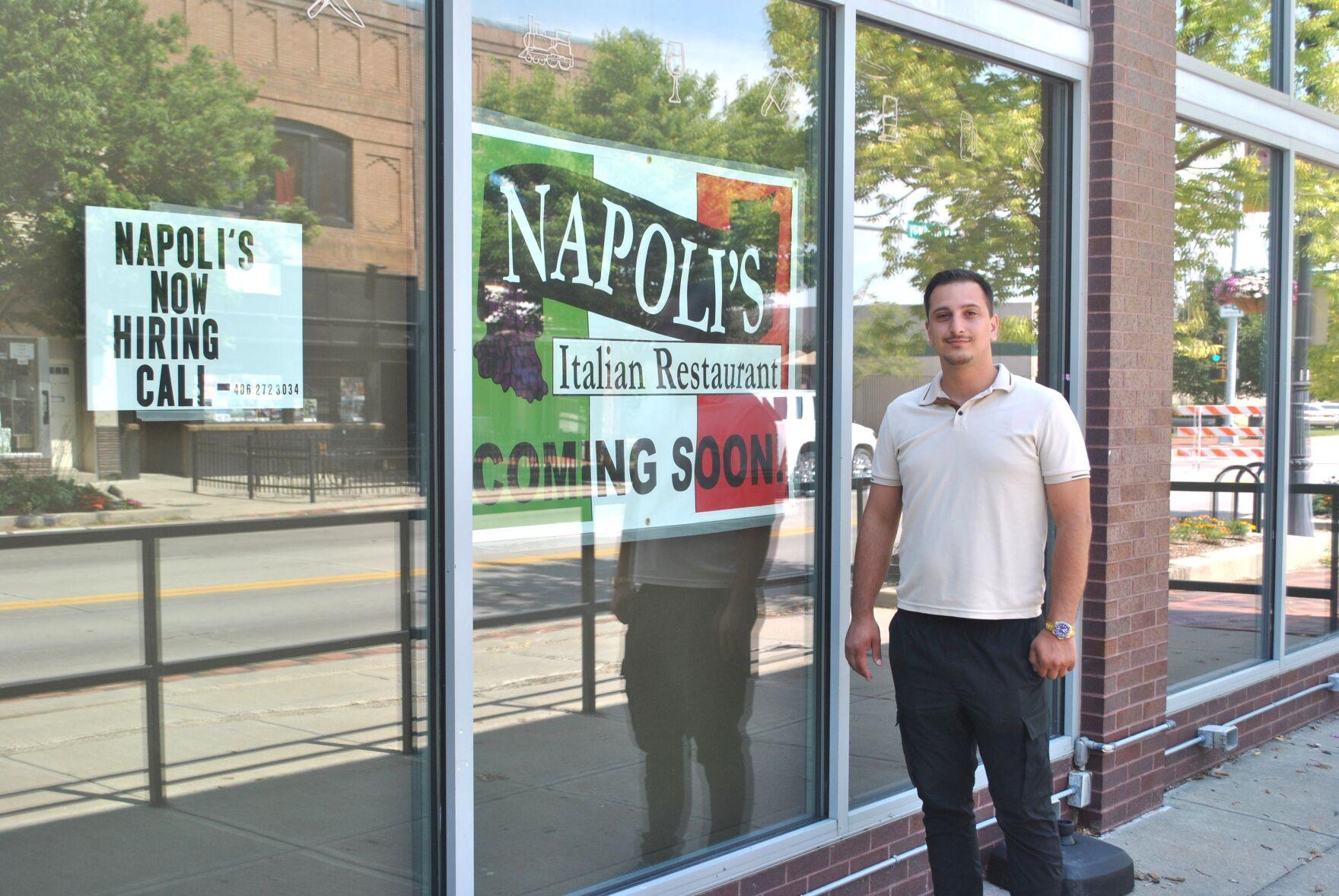 New Italian restaurant Napoli #39 s coming to Council Bluffs