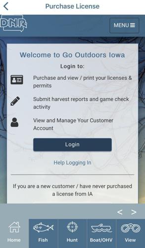 Iowa DNR Portal Website - / View Package