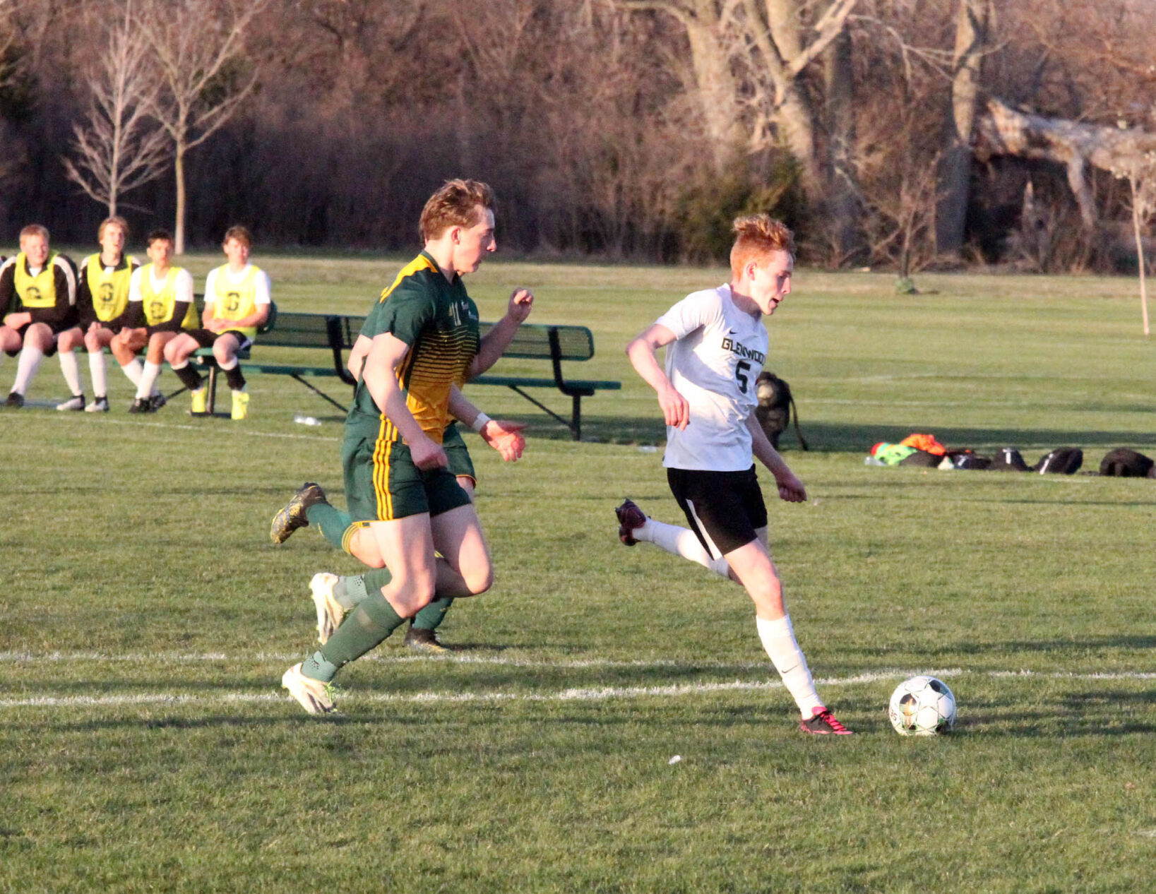 Cameron King’s Hat Trick Powers Glenwood Rams to Victory Over St. Albert