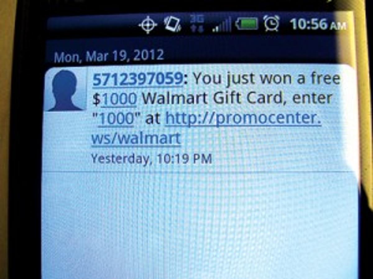 Ignore That Text You Didn T Win A Walmart Gift Card Latest Headlines Nonpareilonline Com