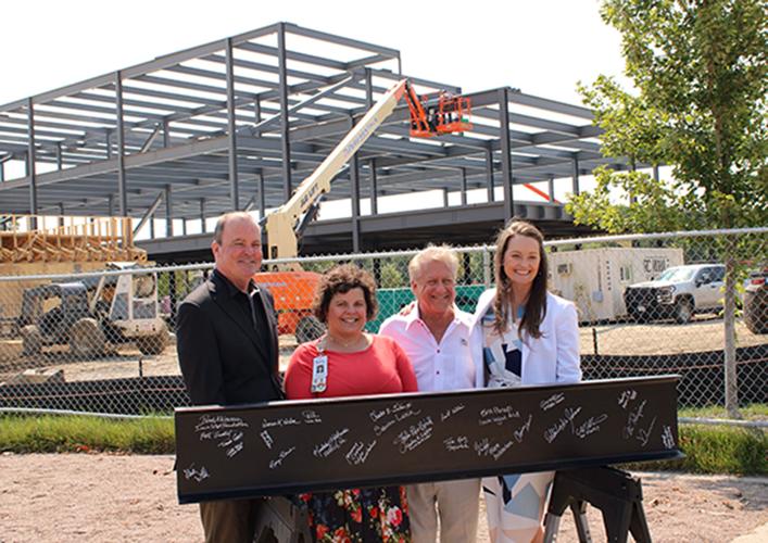 Officials dedicate building under construction at Lakin Campus