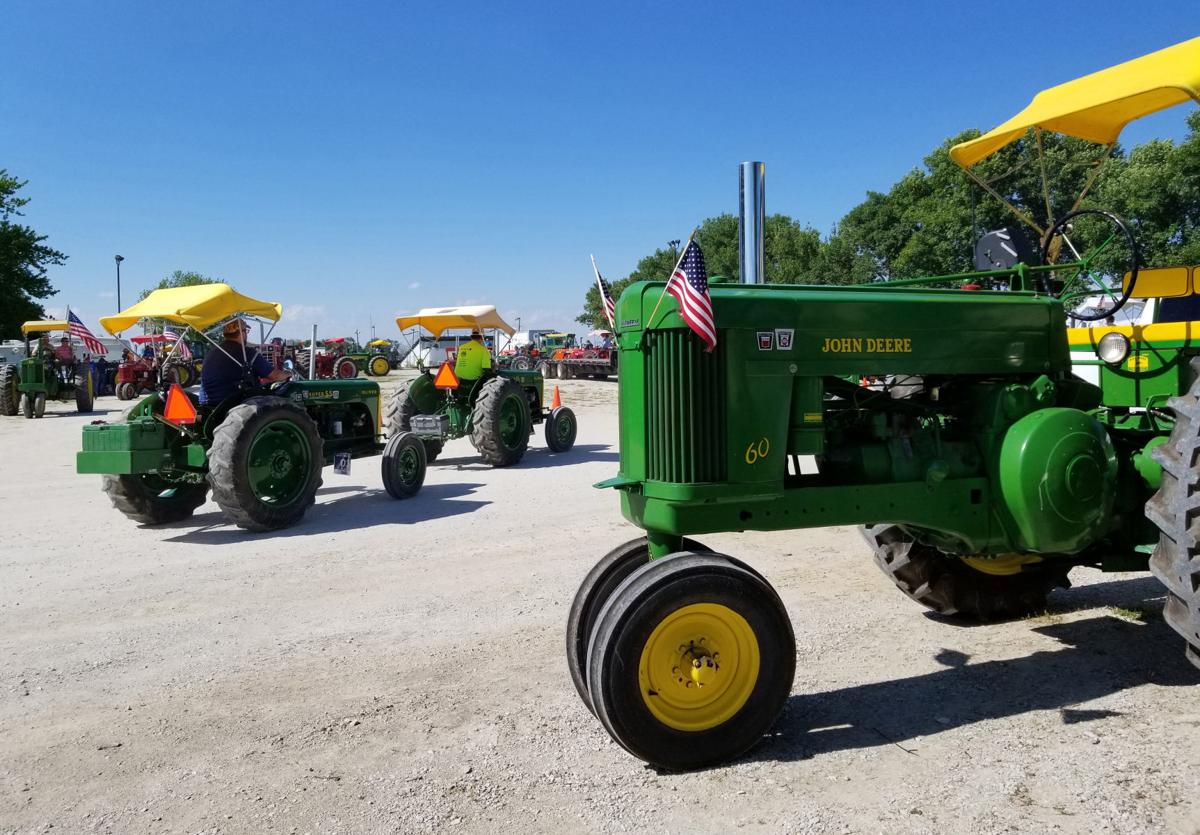380 tractors travel southwest Iowa for the WHO Great Iowa Tractor Ride