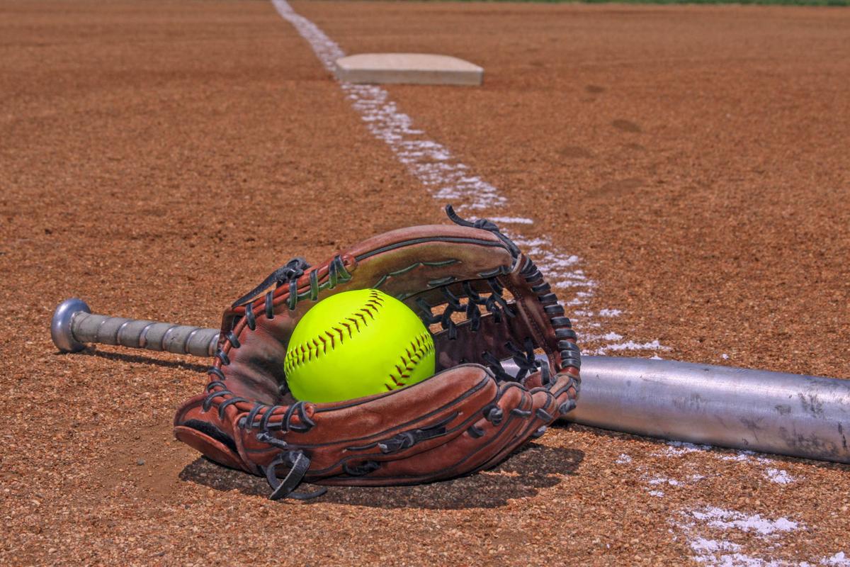 Softball graphic
