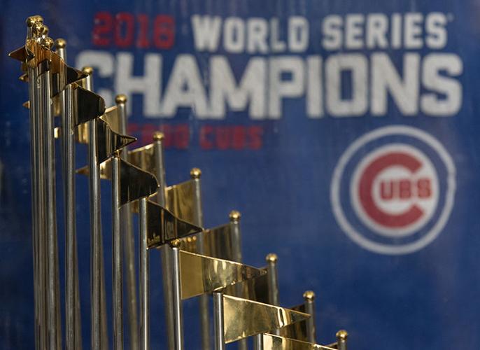 2016 World Series Cubs Commemorative Trophy