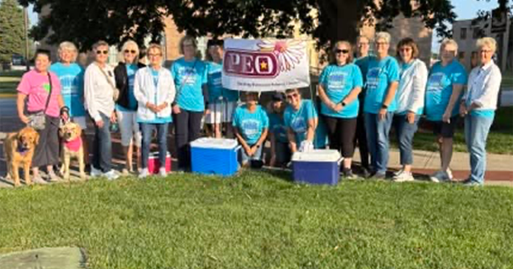 P.E.O. Chapter MF to celebrate Jeanie Hawk's 50 years of membership