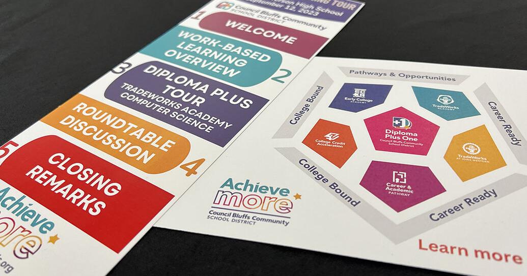 Council Bluffs Community School District shows off work-based learning programs