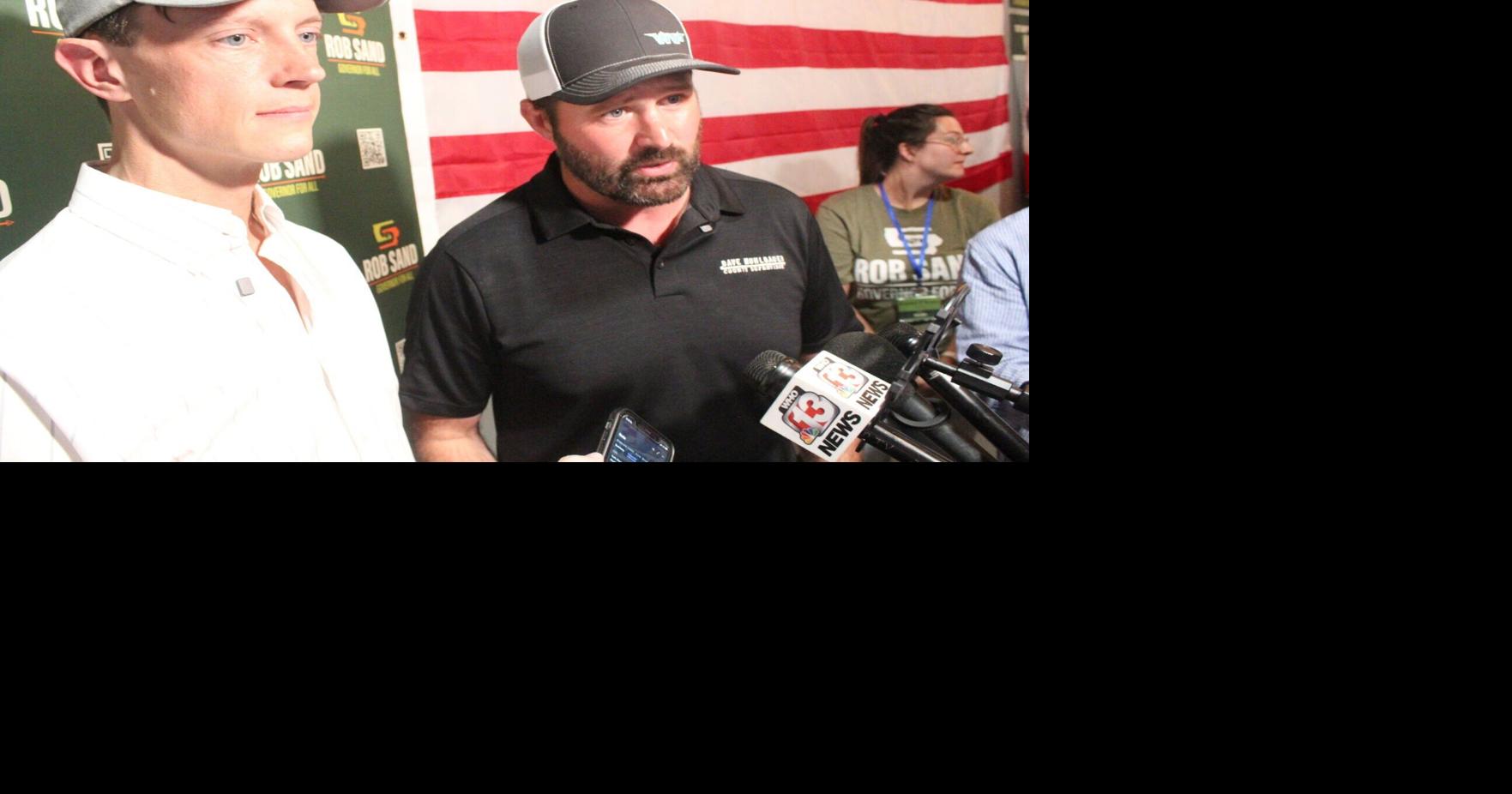 Rob Sand holds campaign event with new running mate at Manning restaurant