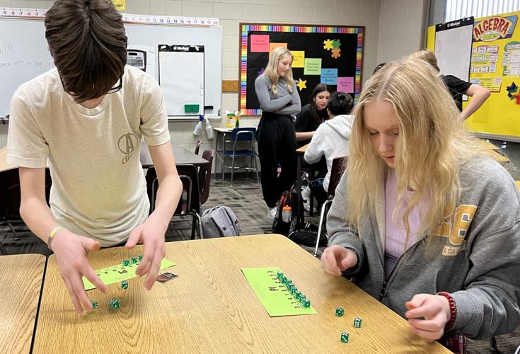 Vision Board Math Pep Rally La Vista Middle School math class exhibits pep rally atmosphere to mark ...
