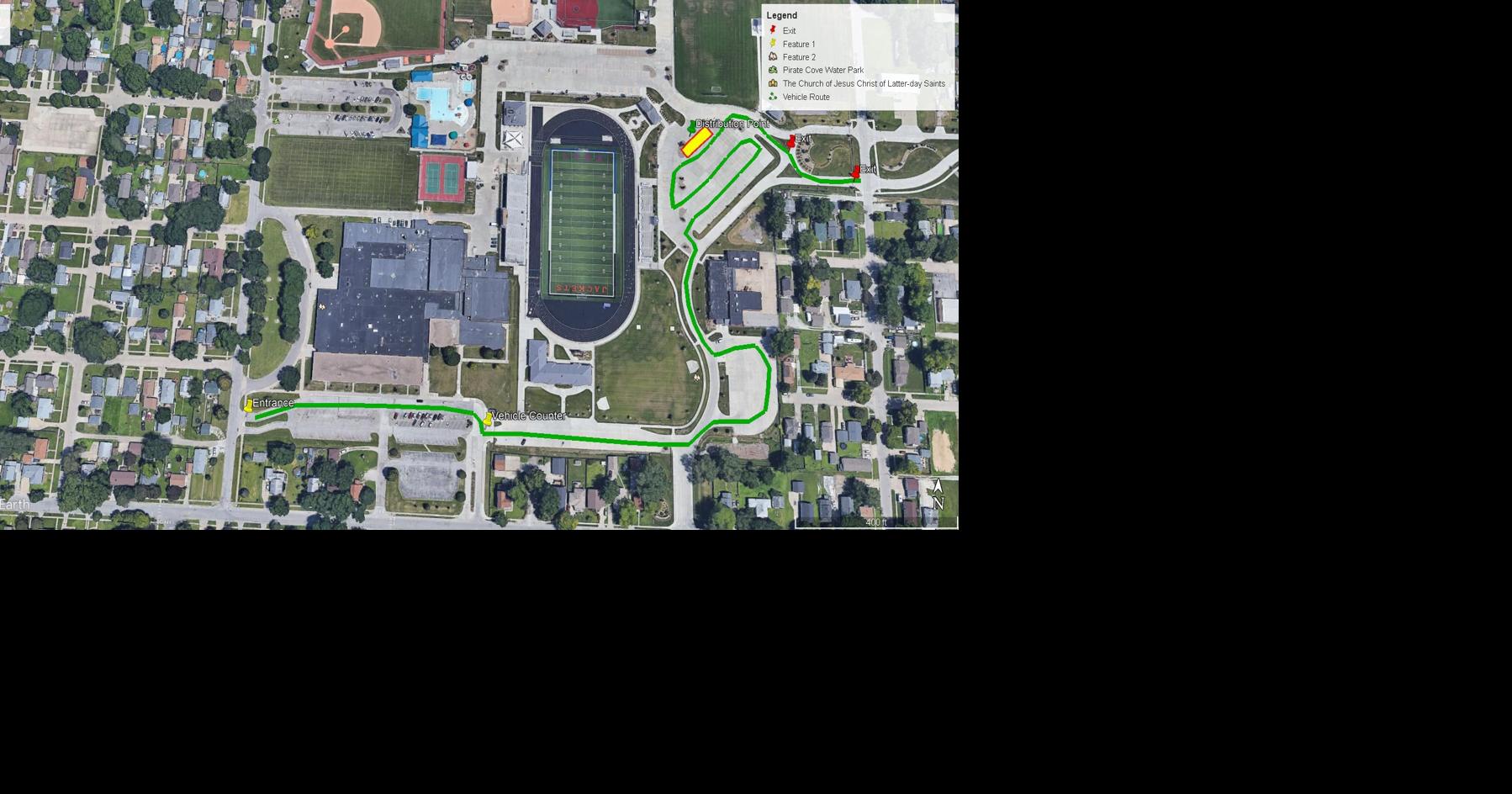 Free driveup mobile pantry today in Council Bluffs