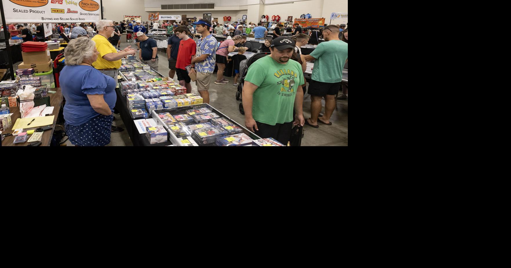 Council Bluffs Card Expo brings out the child in collectors and hobbyists