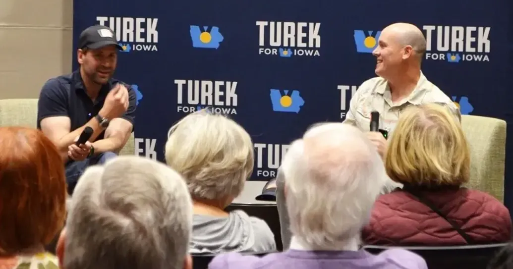 Josh Turek says his US Senate race in Iowa will be 'closest election on the map'