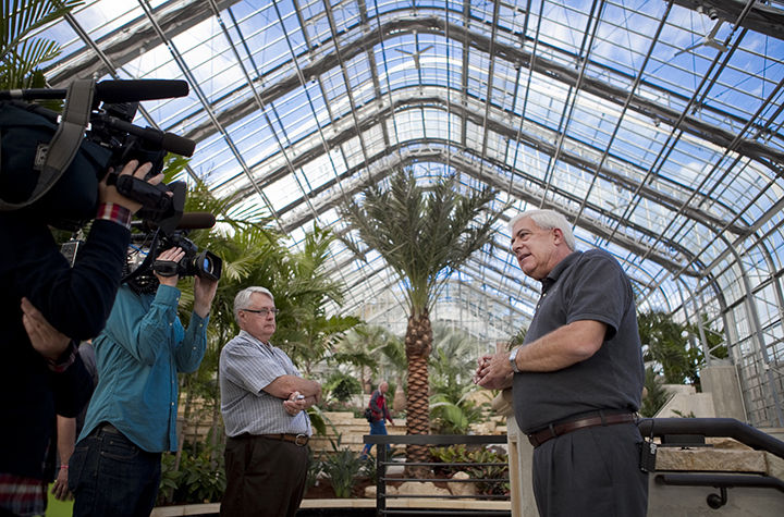 Lauritzen Gardens Opens New Conservatory 8819