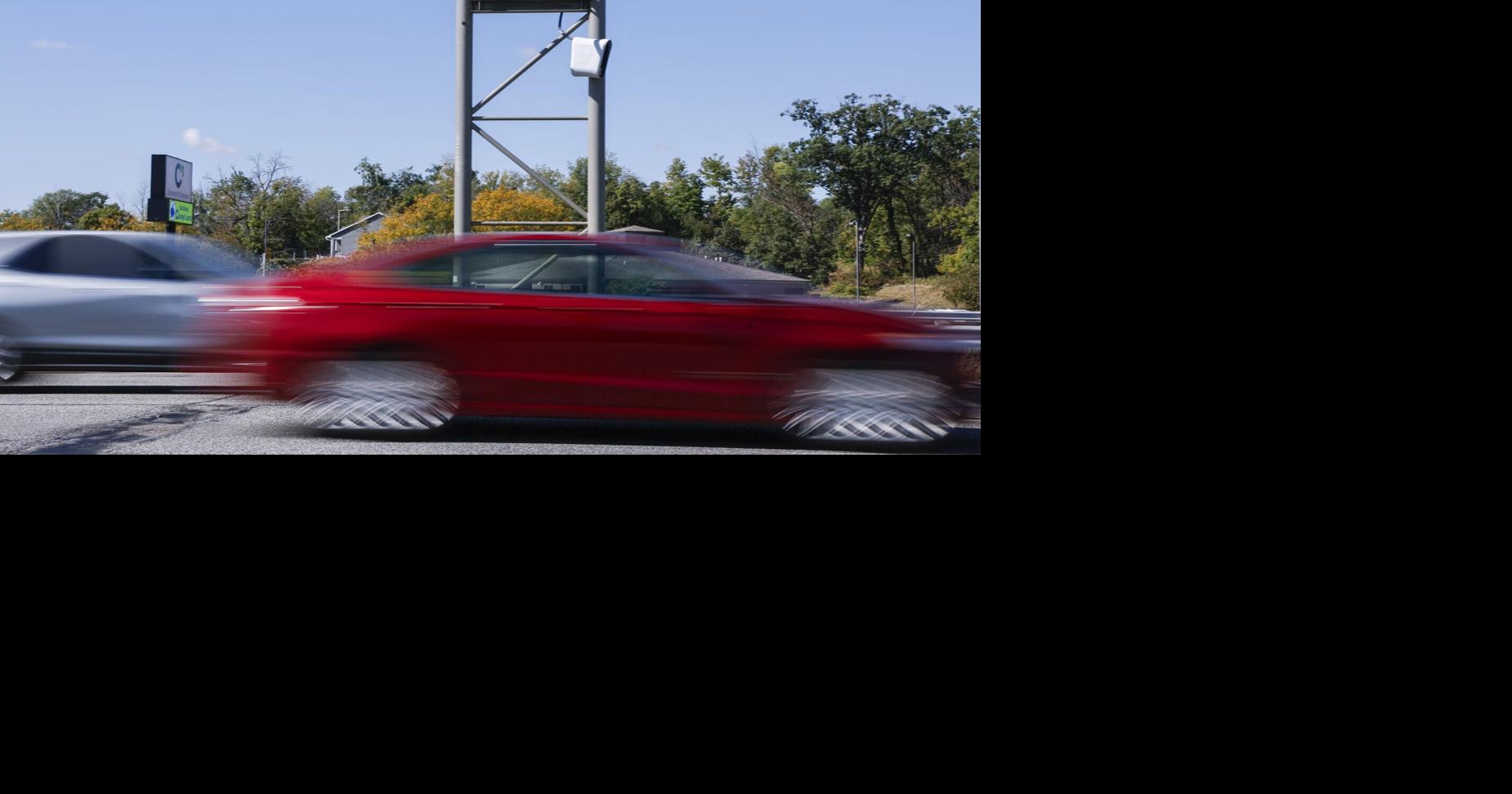 What cities in Iowa have speed cameras?