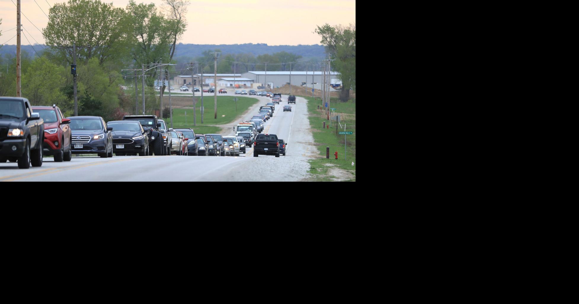 Old Lincoln Highway closed today south of Crescent