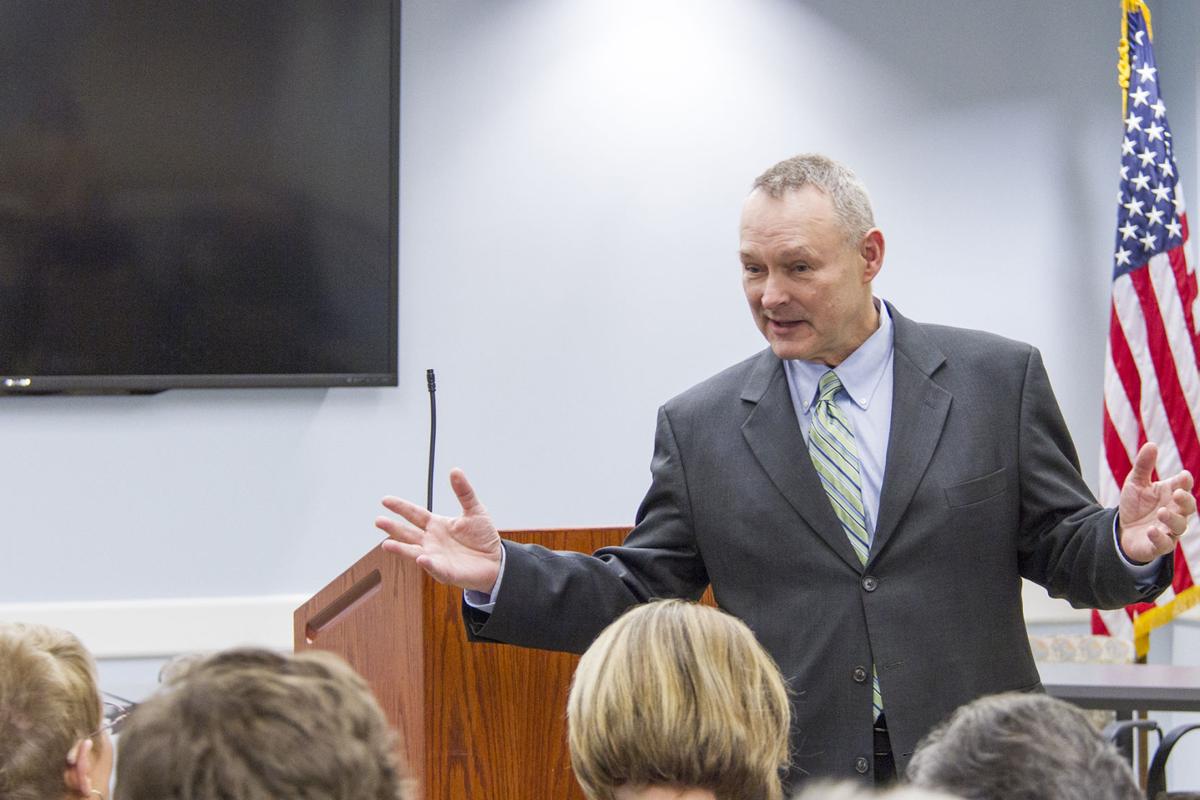 Iowa Treasurer Fitzgerald campaigns in Bluffs Iowa