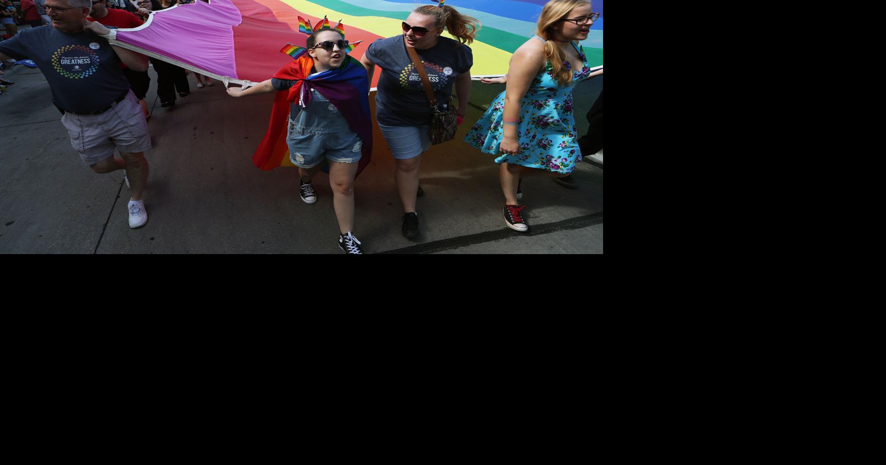 Photos 2017 Heartland Pride Parade in downtown Council Bluffs