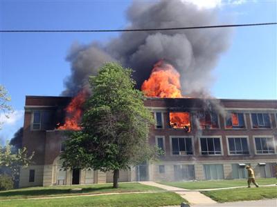 Image result for school burning