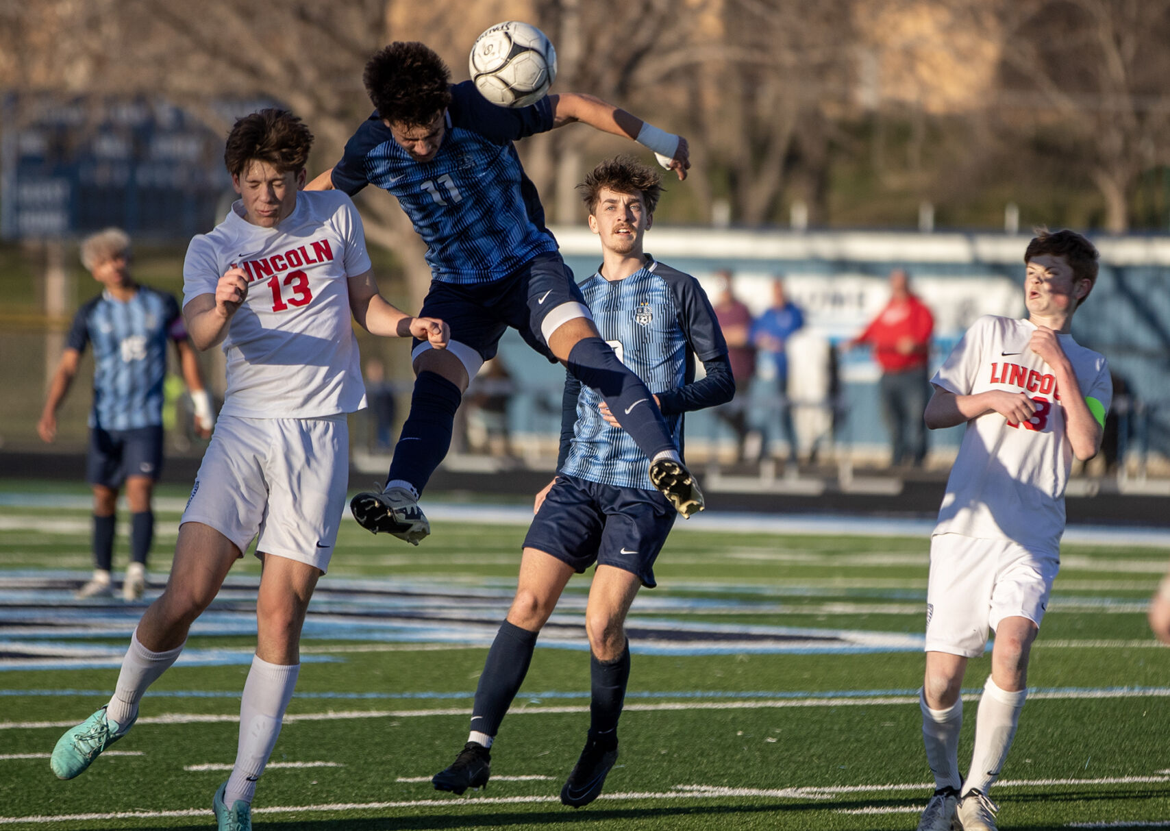 Lewis Central vs. Abraham Lincoln: Key Corners Lead Titans to 2-0 Victory