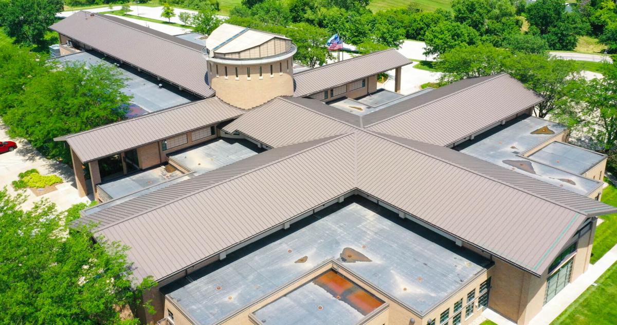 New roof installed for La Vista Public Library, MCC Sarpy Center