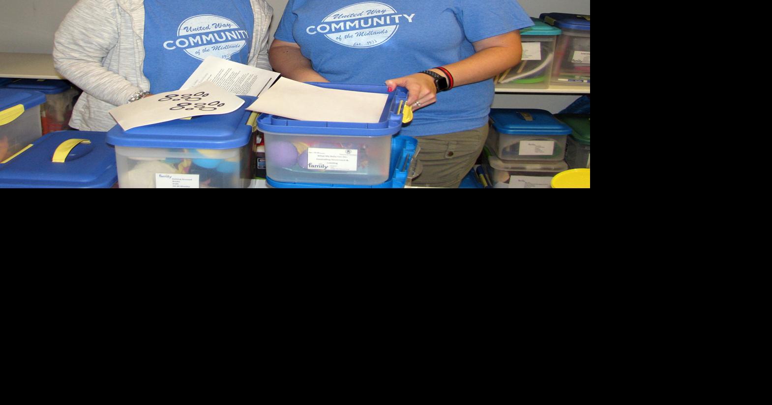 Volunteers help out during United Way’s Day of Caring