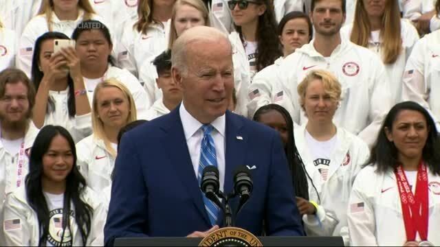 President Biden lauds Chiefs' unity during White House visit - The Japan  Times