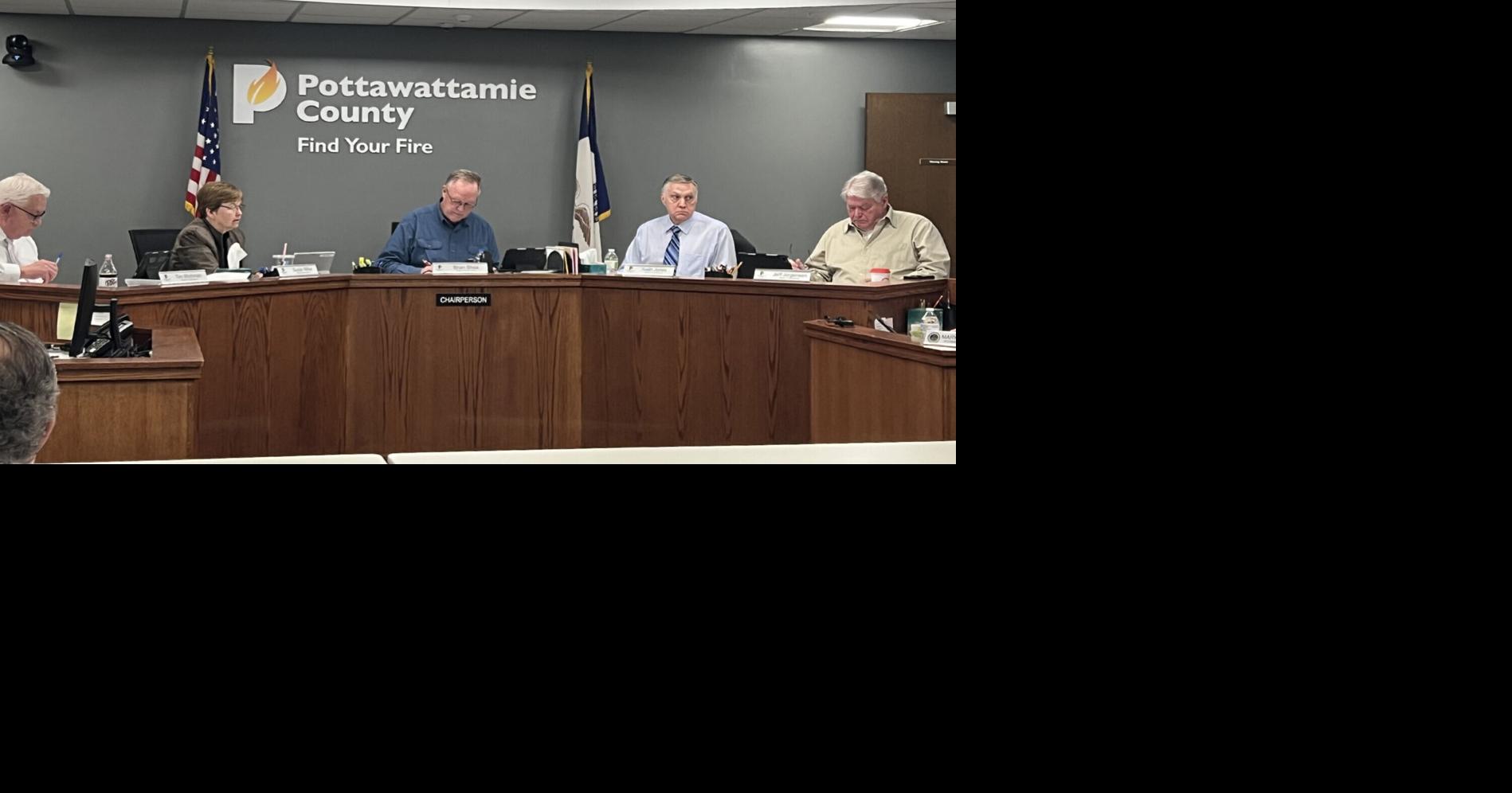 Read the agenda for Tuesday's Pottawattamie County supervisors regular meeting