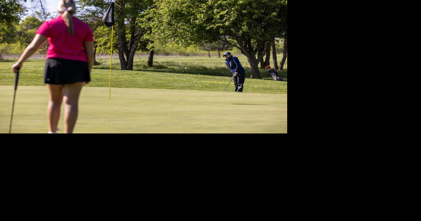 Scenes from the Council Bluffs city girls golf meet