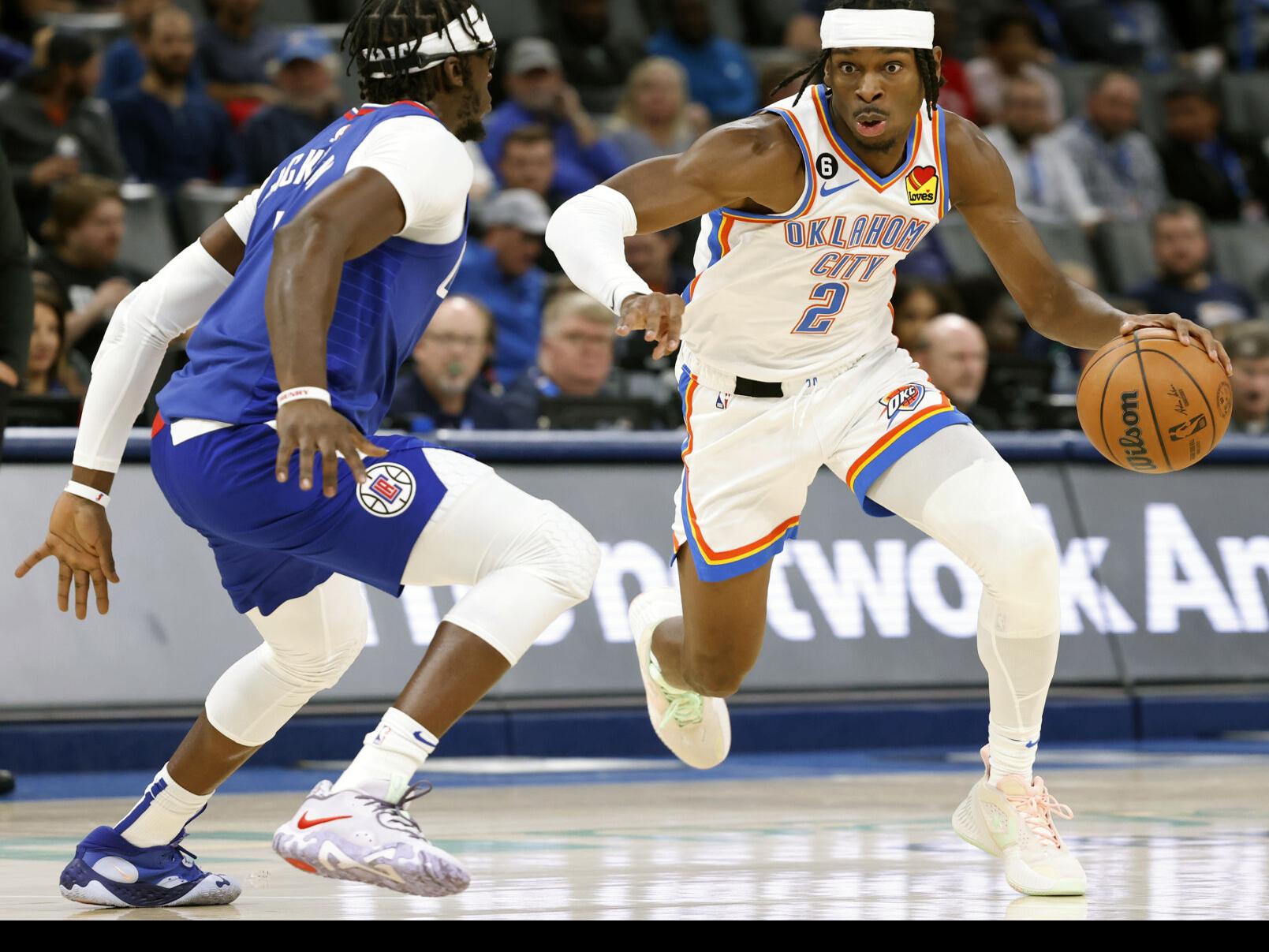 NBA roundup: Gilgeous-Alexander hits game-winning three as Thunder