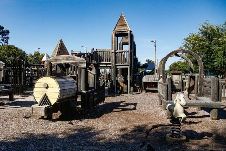 ‘This is my park. I helped build it:’ 1999 Community build of Reaves Park playground remembered as structure scheduled to be replaced