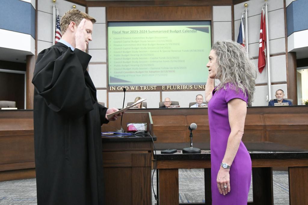 Council adopts annual budget, swears in new council member | News |  normantranscript.com
