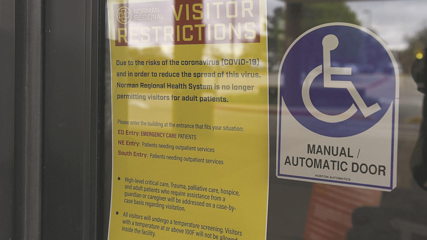 Norman Regional Revises Visitation Policy News Normantranscript Com Norman Regional Revises Visitation Policy News Normantranscript Com
