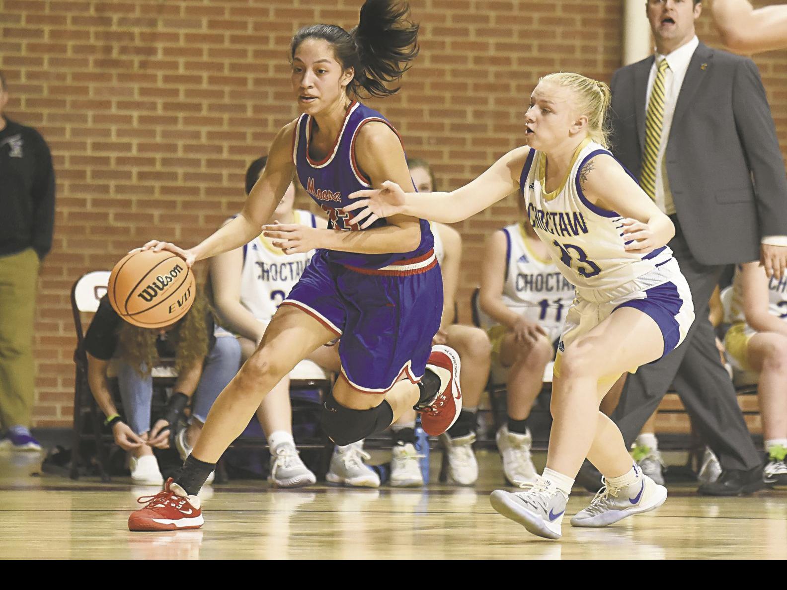 High School Basketball Moore Girls Clinch State Tournament Bid