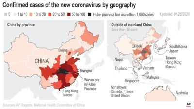 A state-by-state breakdown of US coronavirus cases