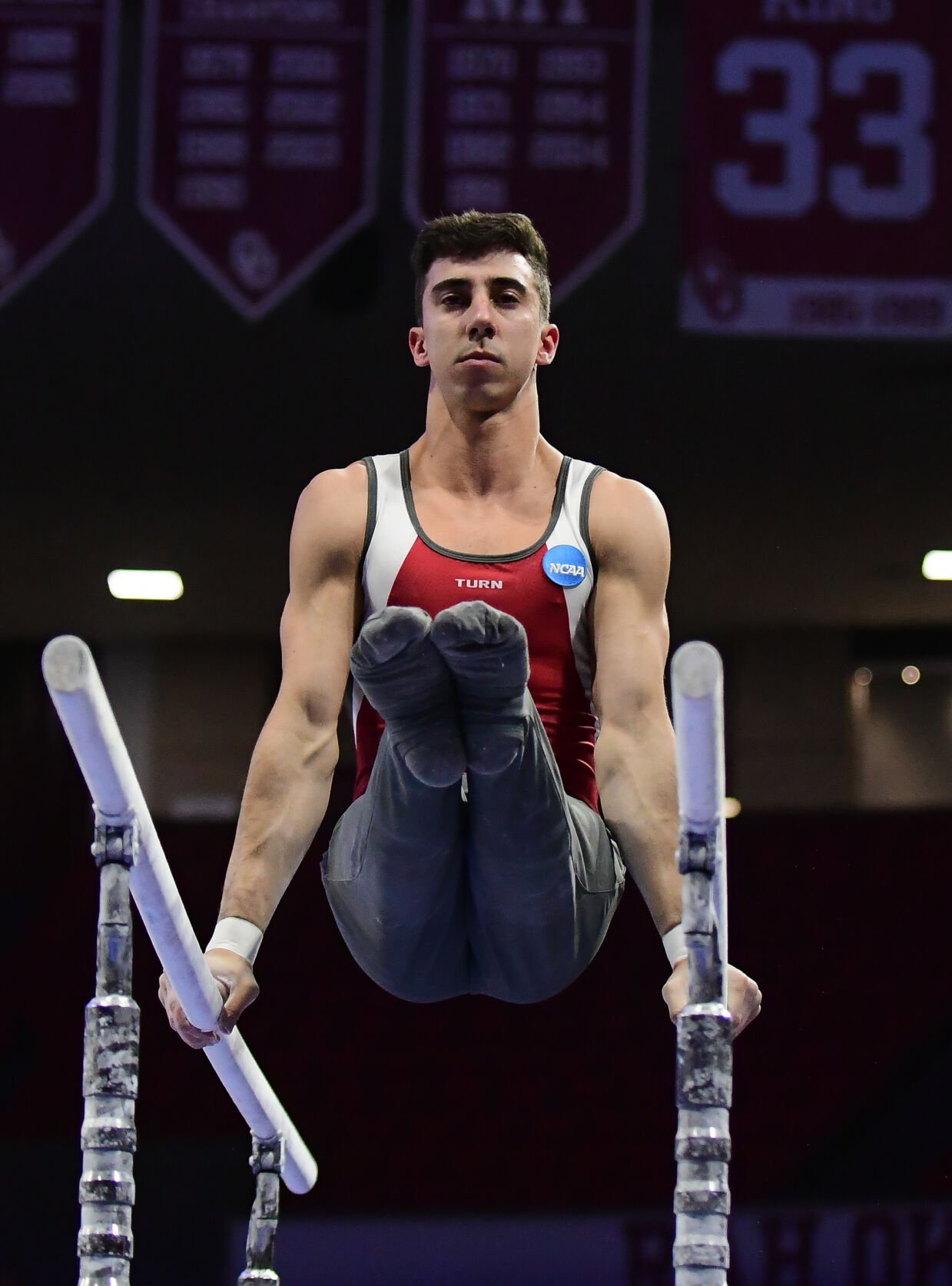 OU men s gymnastics While Stanford reigns Sooners surge in all