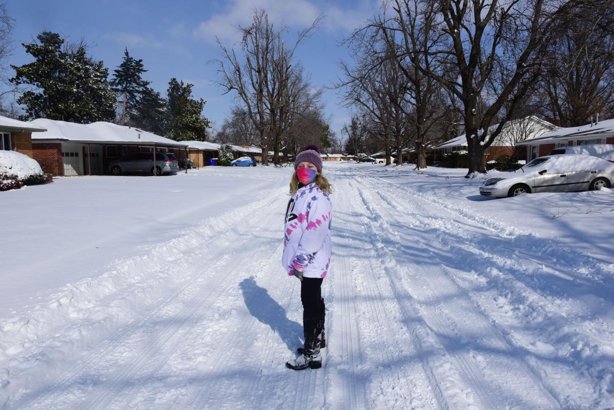 Snow in Norman Day 2