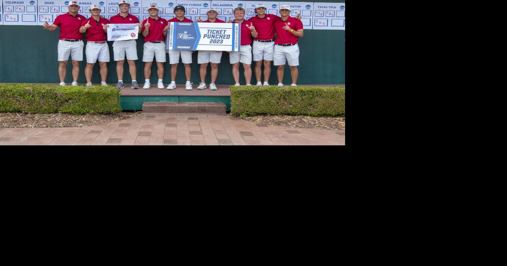 OU men's golf Sooners finish second, advance to NCAA Championships