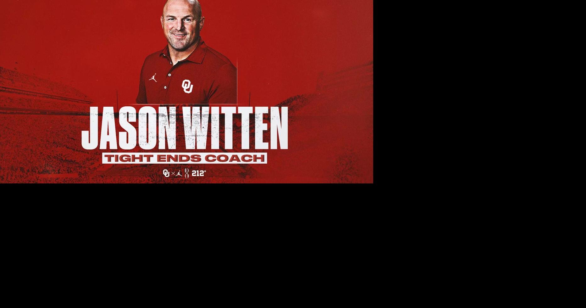 Oklahoma football officially announces Jason Witten as tight ends coach